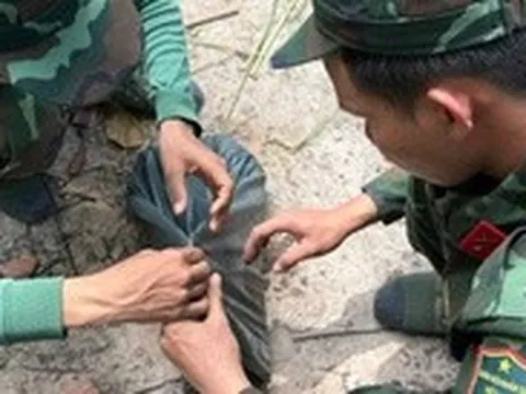 Từ tin báo của người dân, Đội K71 Tây Ninh quy tập được một bộ hài cốt liệt sĩ ở Tân Thành