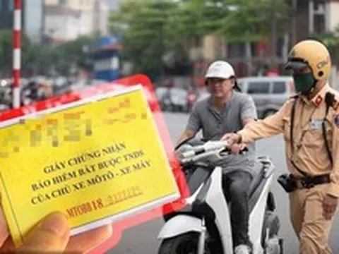 Tất cả người dân đang đi xe máy chú ý thông tin mới nhất về bảo hiểm bắt buộc