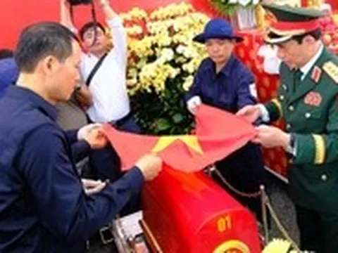 Đại tướng Phan Văn Giang: Quy tập hài cốt các anh hùng liệt sĩ phải chặt chẽ, khoa học