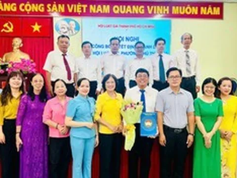 Tp.Hồ Chí Minh: Thành lập Chi hội Luật gia phường Phú Thọ Hòa
