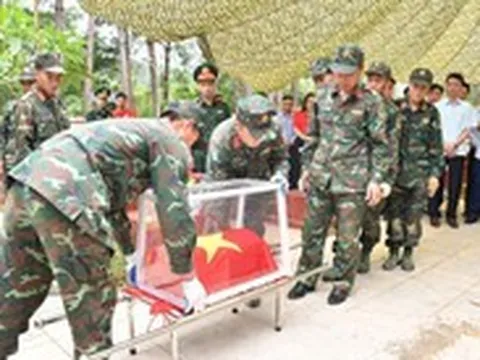 Khai quật khu mộ tập thể 47 liệt sĩ hy sinh năm 1951 ở Lai Châu