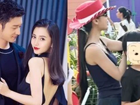 Không dám tin đây chính là quý tử của Angelababy - Huỳnh Hiểu Minh