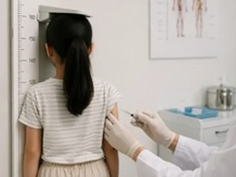 Chi gần 900 USD mỗi tháng tiêm hormone tăng trưởng chiều cao cho con