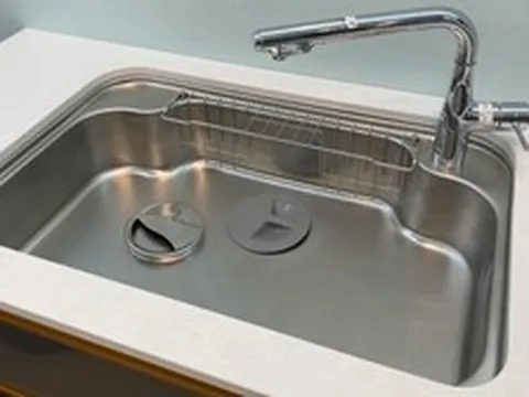 Vì sao ngày càng nhiều gia đình thay bồn rửa bát 2 hố thành 1 hố?