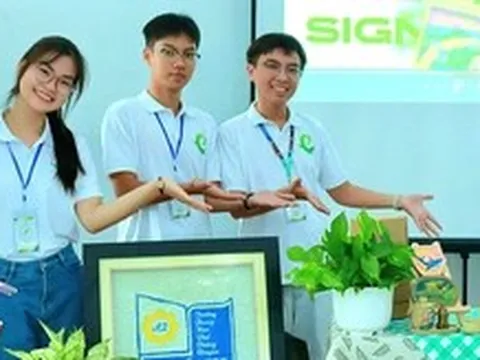 Học sinh biến mụn dừa, bã cà phê thành sản phẩm xanh