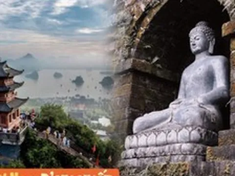 Việt Nam có ngôi chùa lớn nhất thế giới: Rộng 5.000ha, tượng Quan Âm nặng 100 tấn đồng, có hơn 30.500 bức tranh đá từ núi lửa Indonesia