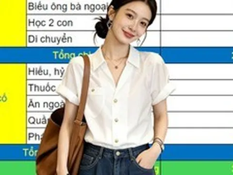 Nhà 4 người ăn hết 7 triệu, tháng nào cũng dư hơn 60 triệu: Bảng chi tiêu ai cũng phải khen