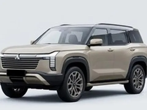 Mitsubishi Pajero đời mới dự kiến ra mắt đầu tháng 9