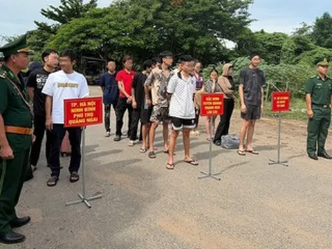 Tiếp nhận 21 người Việt Nam do Campuchia giao trả