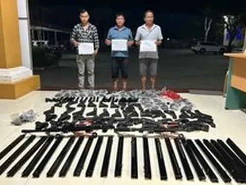 Thanh Hóa: Triệt xóa đường dây mua bán linh kiện lắp ráp súng ná