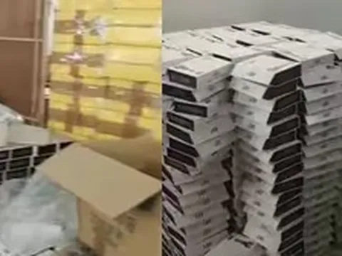 Đột kích 2 kho hàng, cảnh sát triệt phá đường dây điện thoại giả mang nhãn Oppo, Realme, bắt giữ 2 nghi phạm