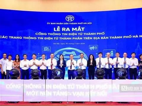 Hà Nội ra mắt nền tảng dùng chung, thống nhất quản trị thông tin