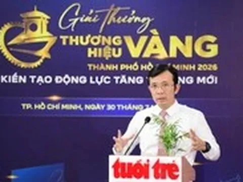 Chính thức tìm kiếm doanh nghiệp 'Thương hiệu Vàng TP.HCM' 2026