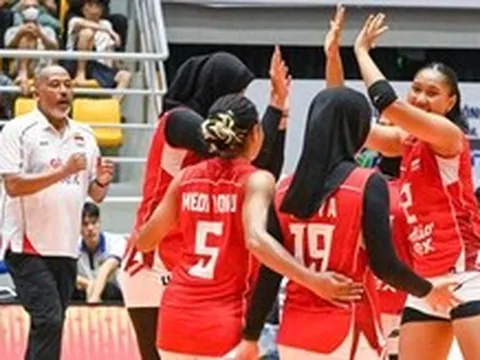 Indonesia khiến bóng chuyền nữ Thái Lan choáng váng