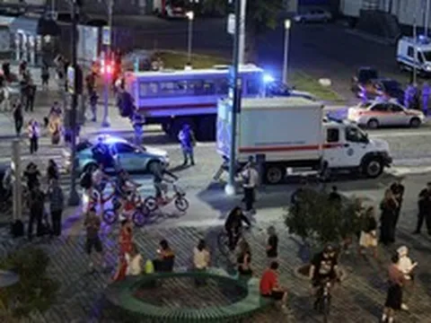 Bom phát nổ gần nhà hàng ở Moskva: 3 người thiệt mạng, 21 người bị thương