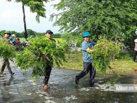 Người dân xã Thư Lâm phấn khởi hưởng ứng chiến dịch vì Thư Lâm phát triển