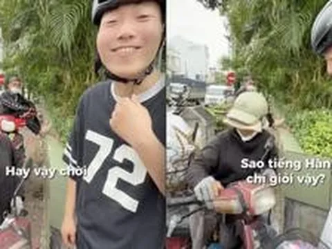 Thị trường lao động khắc nghiệt đến mức nào: Chị bán trái cây cũng có thể là một "cao thủ" tiếng Hàn
