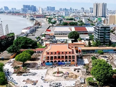Bến Nhà Rồng chuyển biến sau 3 tháng khởi công, tạo đà đột phá hạ tầng ven sông Sài Gòn