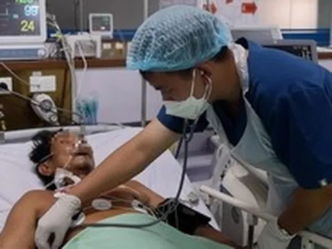 Cứu sống người đàn ông bị ong vò vẽ đốt 150 vết