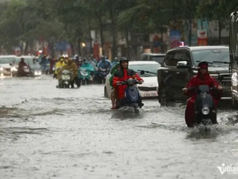 Dự báo thời tiết 4/8: Miền Bắc mưa lớn diện rộng, nguy cơ ngập lụt