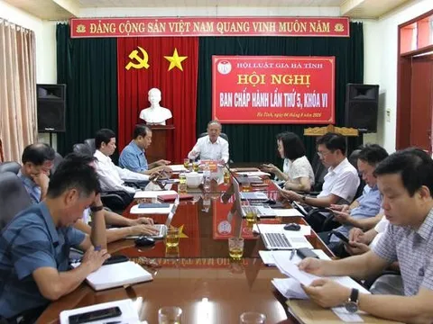 Hội Luật gia Hà Tĩnh đẩy mạnh tuyên truyền pháp luật, củng cố tổ chức sau sắp xếp