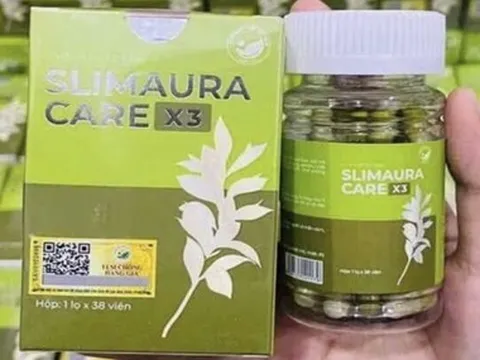 Bộ Y tế đề nghị gỡ bỏ sản phẩm Slimaura Care X3 giảm cân chưa được cấp phép