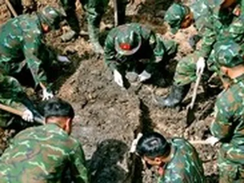 197 bộ hài cốt liệt sĩ được tìm thấy tại công viên Lê Thị Riêng sau 1 tháng