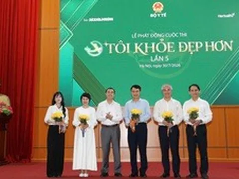 Khởi động cuộc thi "Tôi khỏe đẹp hơn" lần 5: Thúc đẩy lối sống lành mạnh
