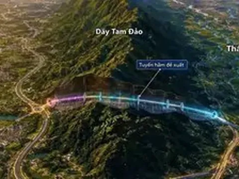 Thống nhất làm đường hầm Tam Đảo trị giá gần 5.800 tỷ đồng