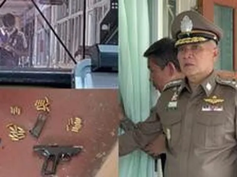 Phát hiện 5 đoạn video bất thường trong máy tính nam sinh gây nổ súng ở trường học Thái Lan
