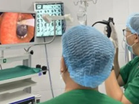 Cụ ông ho khò khè 7 tháng, bác sĩ phát hiện hạt sapo trong phế quản