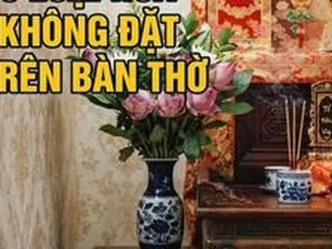 5 loại hoa không tuỳ tiện đặt trên bàn thờ
