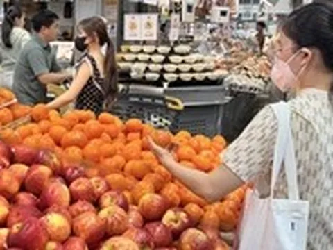 Trái cây Úc, New Zealand vào mùa 'rầm rộ'  tại TP.HCM