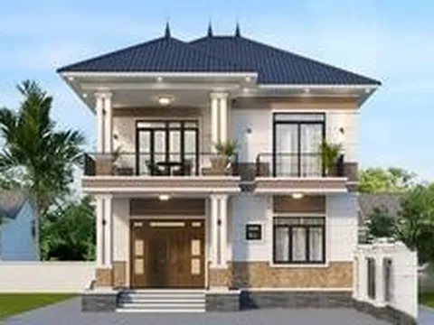 Chi phí xây nhà mái Nhật 2 tầng 70m² khoảng bao nhiêu