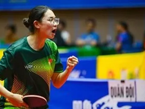 Cú sốc lớn xảy ra tại môn bóng bàn Đại hội Thể thao toàn quốc 2026