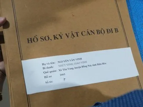 Đồng Nai công bố danh sách 191 cán bộ đi B, tìm thân nhân để trao trả kỷ vật