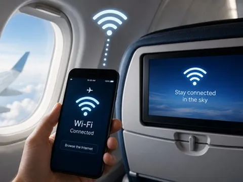 Wifi trên máy bay Việt Nam sắp bước vào cuộc đua mới với vệ tinh Starlink?