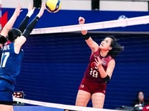 Bóng chuyền nữ Thái Lan vỡ mộng top 4 thế giới sau trận thua sốc