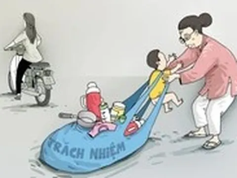 Ông bà chăm cháu, đến lúc đau ốm con cái mới chăm nom?