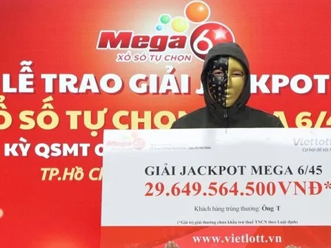 Trúng độc đắc Vietlott gần 30 tỷ khi ngồi uống cà phê, mua vé số dạo