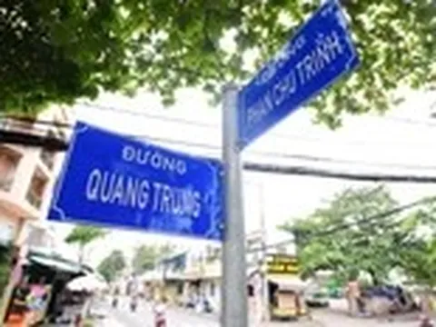 Những con đường trùng tên, đổi hay không