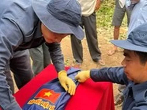 Đội K93 tìm thấy hài cốt liệt sĩ Nguyễn Văn Minh ở xã Nhơn Hội, An Giang