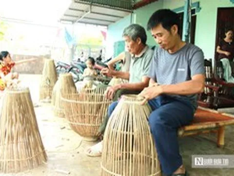 Nơm tre "lên sóng", làng nghề truyền thống tìm lại sức hút