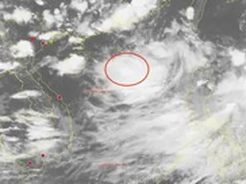 Xuất hiện vùng áp thấp trên Biển Đông, Bắc Bộ và Bắc Trung Bộ mưa lớn từ đêm nay