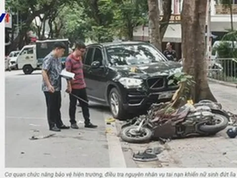 Công an thông tin vụ tai nạn xe BMW do ông Nguyễn Sỹ Cương cầm lái