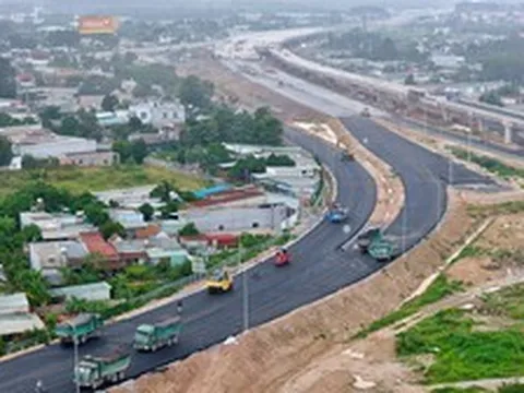 Tăng tốc thi công siêu nút giao 2 cao tốc kết nối với sân bay Long Thành