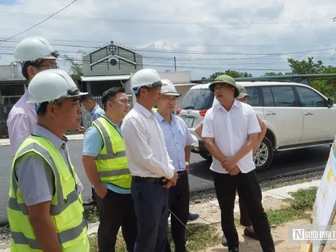 Bộ Xây dựng kiểm tra thực tế và chỉ đạo tăng tốc hoàn thiện dự án Quốc lộ 28B