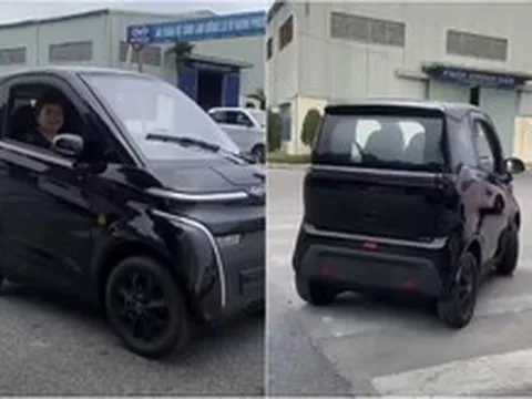 Ô tô điện mini giá dự kiến chỉ 120 triệu lộ diện ở Việt Nam
