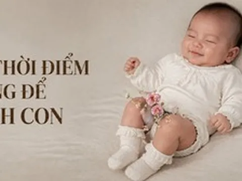 Con sinh vào 4 "khung giờ vàng" này đích thị là em bé may mắn, bố mẹ cũng được hưởng phúc lây!