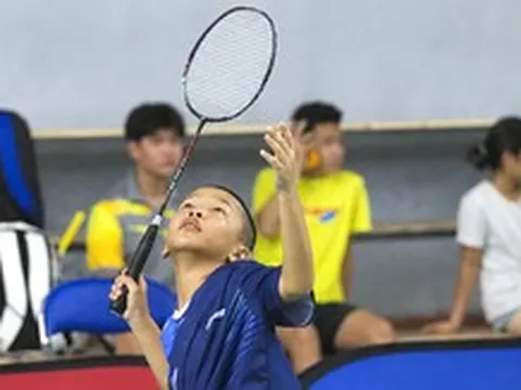 Hơn 400 tay vợt 'nhí' từ nhiều tỉnh, thành dự giải cầu lông học sinh mở rộng tại TP.HCM